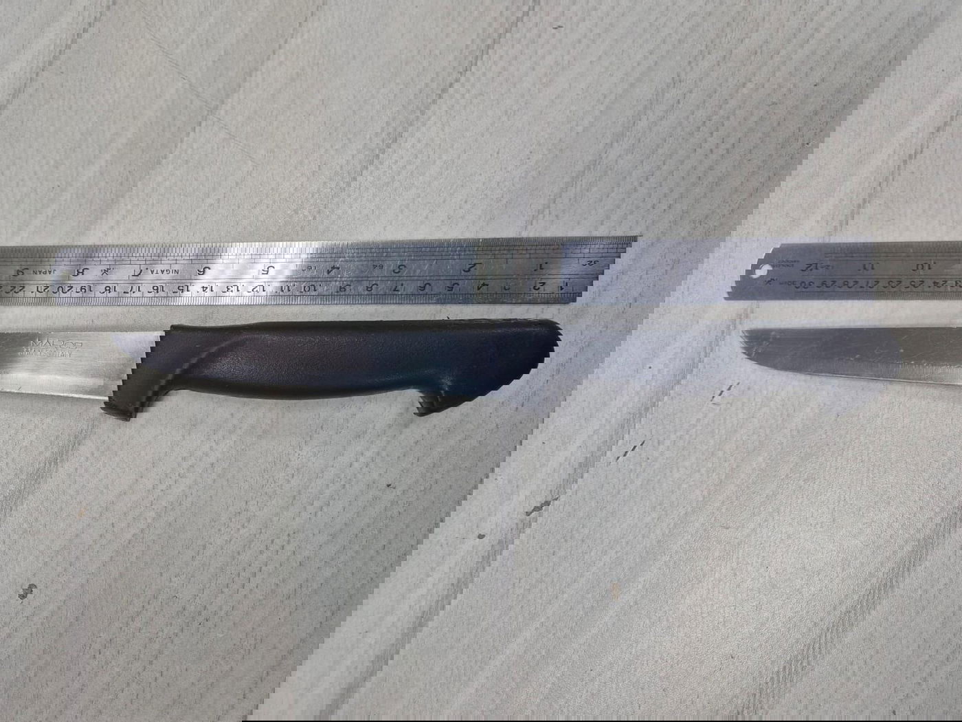 הסכין שנתפסה