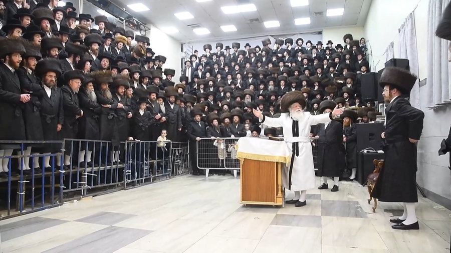 סווכת - הושענא רבה - שמחת תורה, בחצה"ק נדבורנה ירושלים