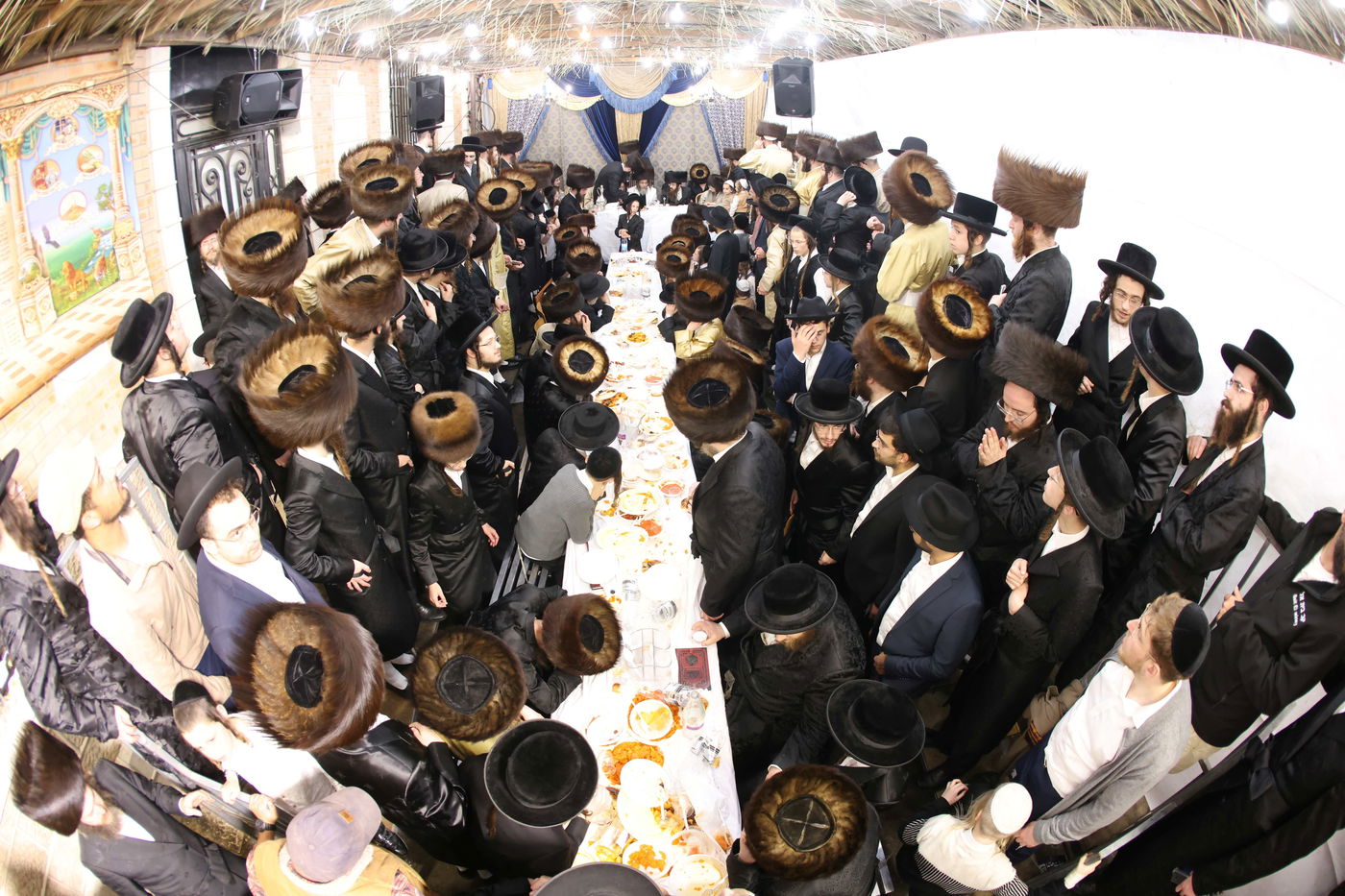 חג הסוכות בחצה"ק קרעטשניף סיגעט