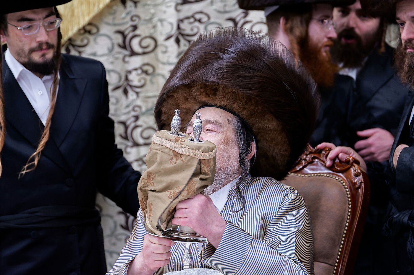 הקפות שניות אצל הגה"צ רבי יעקב מאיר שכטר