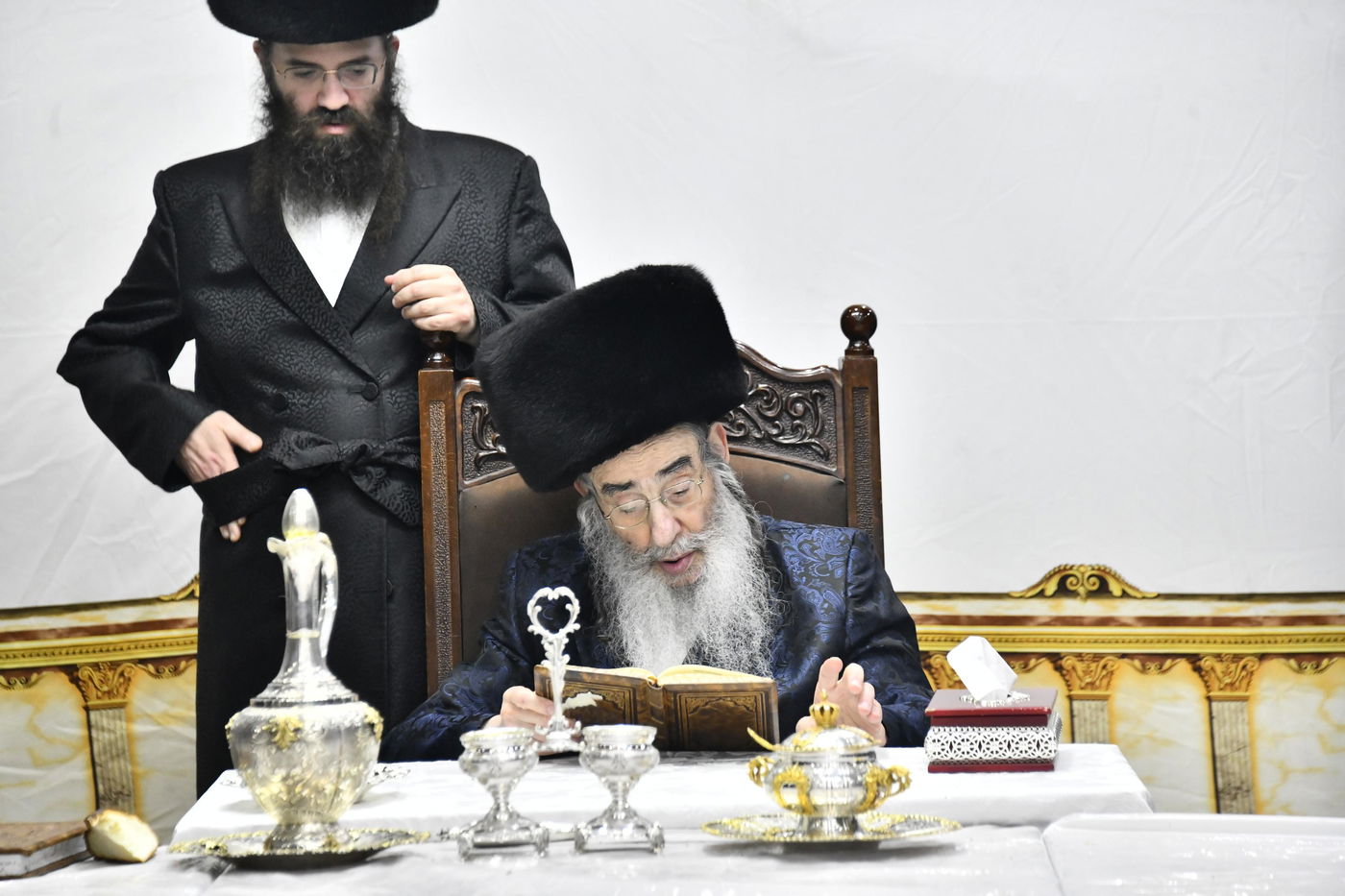 חג הסוכות בחצה"ק אלכסנדר