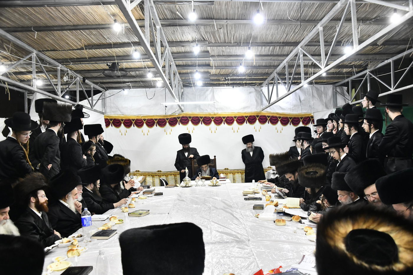 חג הסוכות בחצה"ק אלכסנדר