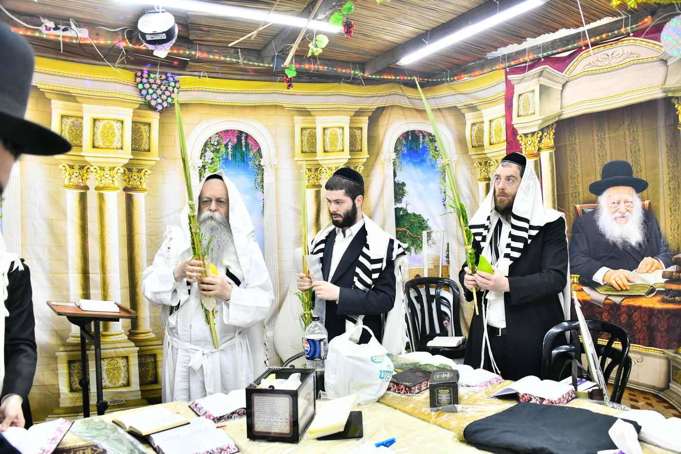 חג הסוכות אצל הגאון רבי שלמה קנייבסקי