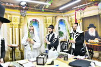 חג הסוכות אצל הגאון רבי שלמה קנייבסקי