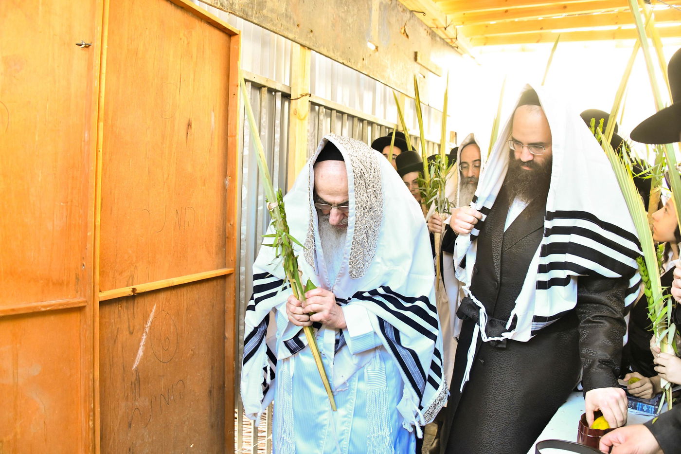 הושענא רבה בחצה"ק אלכסנדר