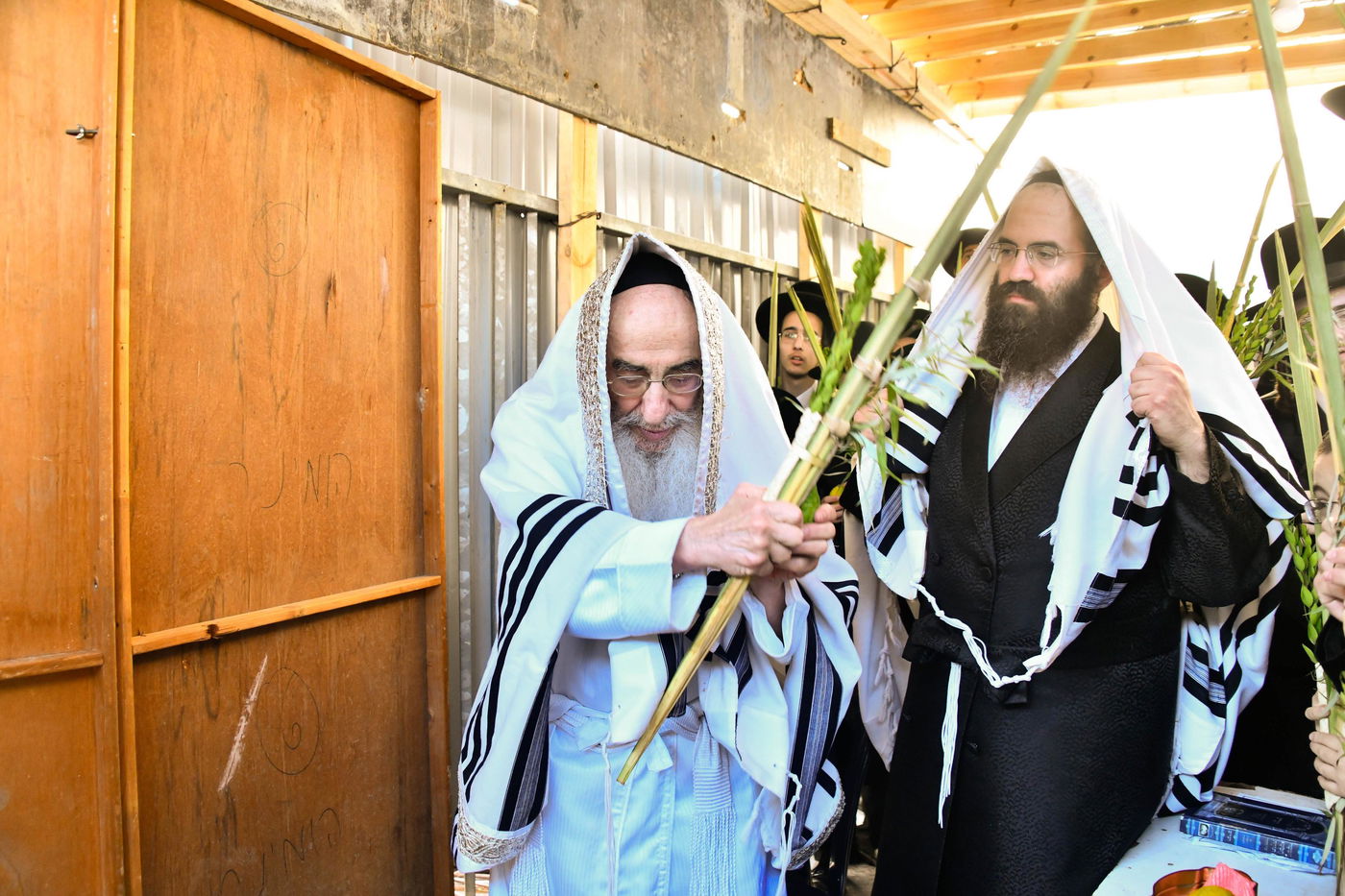 הושענא רבה בחצה"ק אלכסנדר