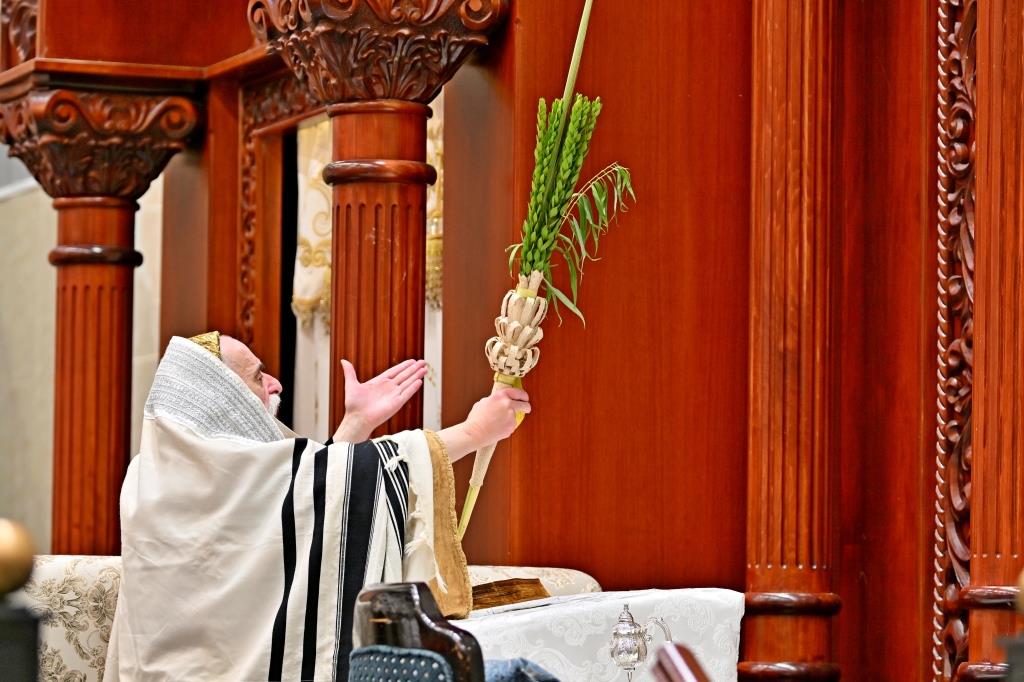 חג הסוכות בחצה"ק ויזניץ