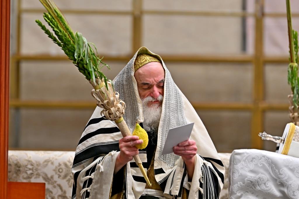 חג הסוכות בחצה"ק ויזניץ