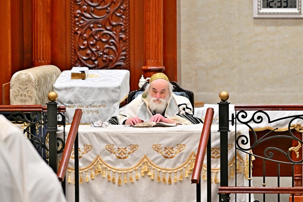 חג הסוכות בחצה"ק ויזניץ