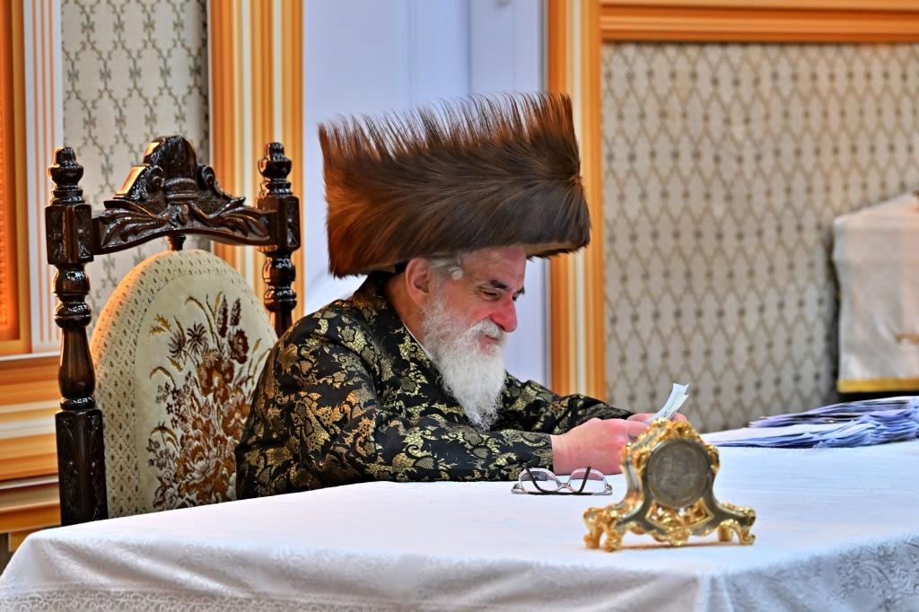 חג הסוכות בחצה"ק ויזניץ