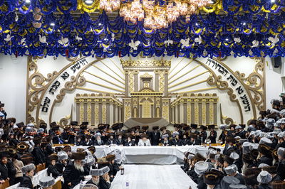 הושענא רבה בחצה"ק באבוב