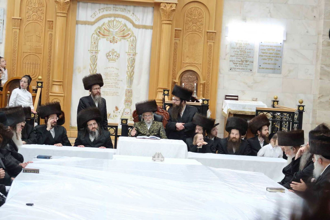 סוכות בחצה"ק סערט ויז'ניץ