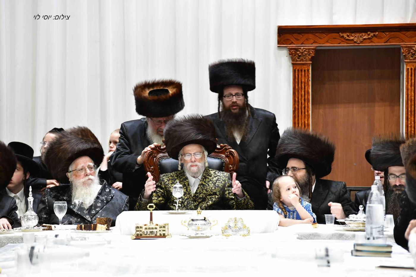 סוכות בחצה"ק סערט ויז'ניץ