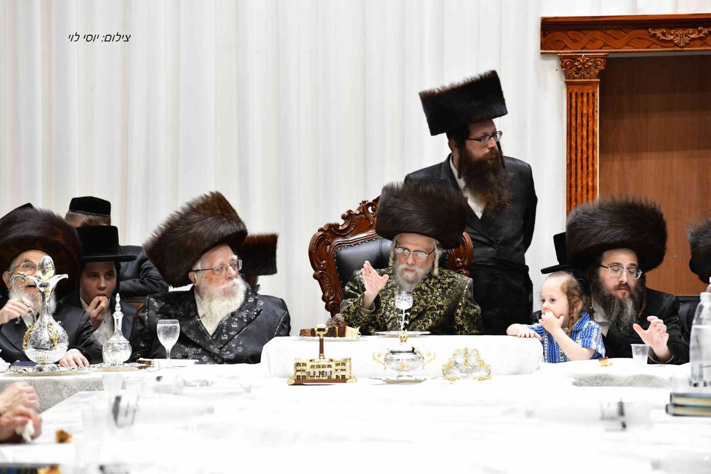 סוכות בחצה"ק סערט ויז'ניץ