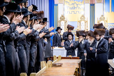 חג הסוכות בחצה"ק מונקאטש 