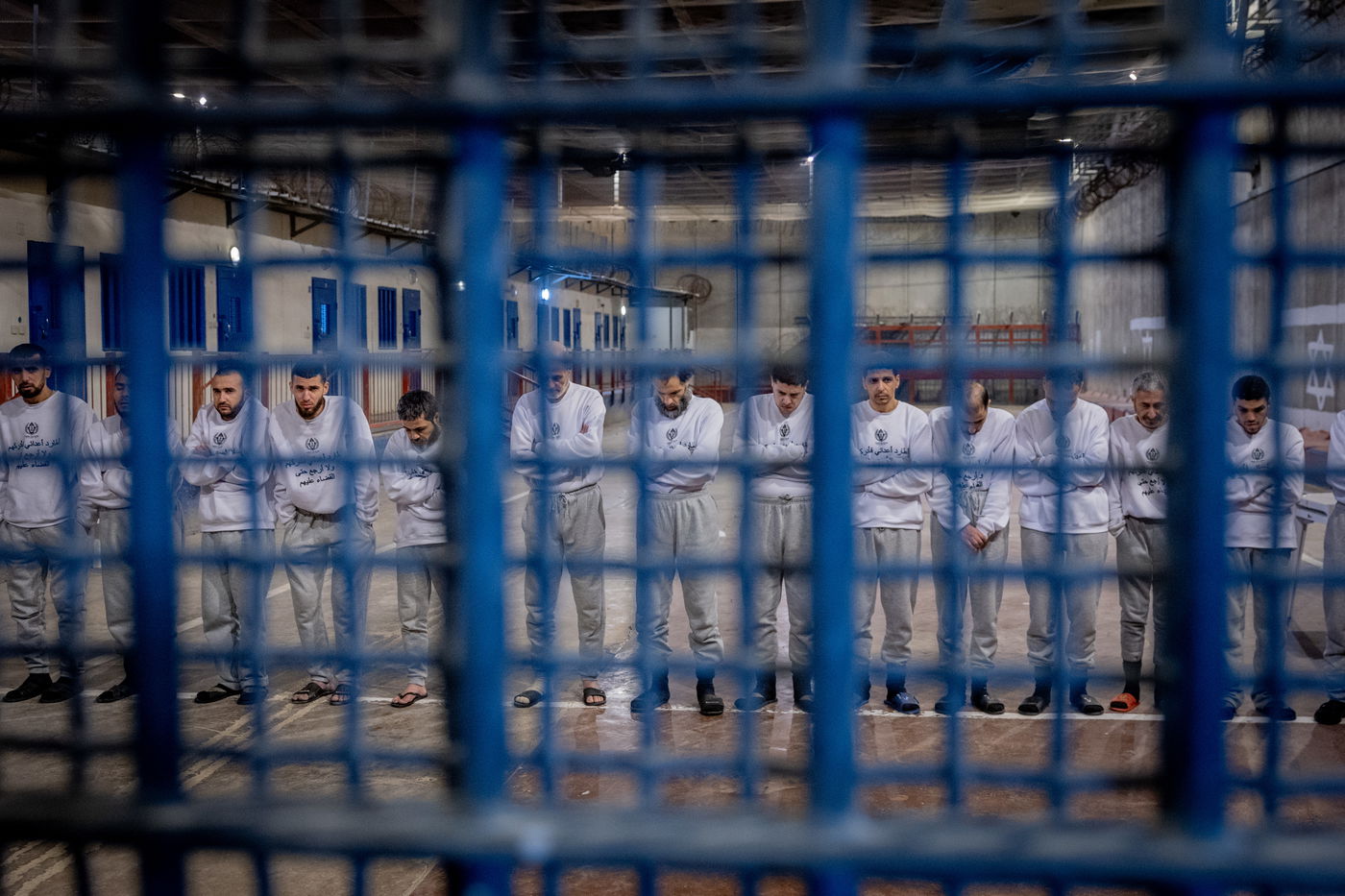 האסירים הביטחוניים בכלא קציעות