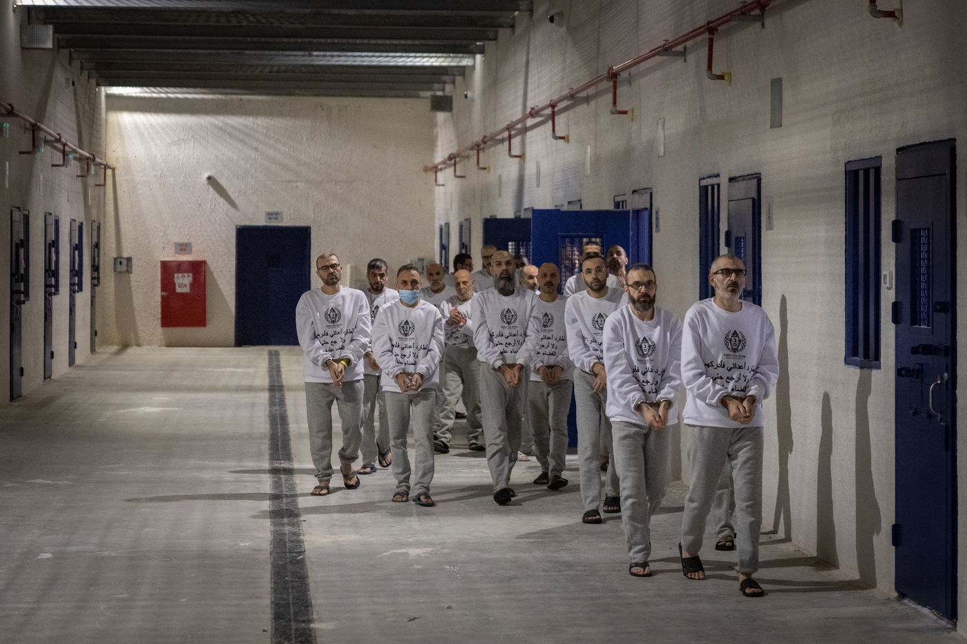 האסירים הביטחוניים בכלא קציעות