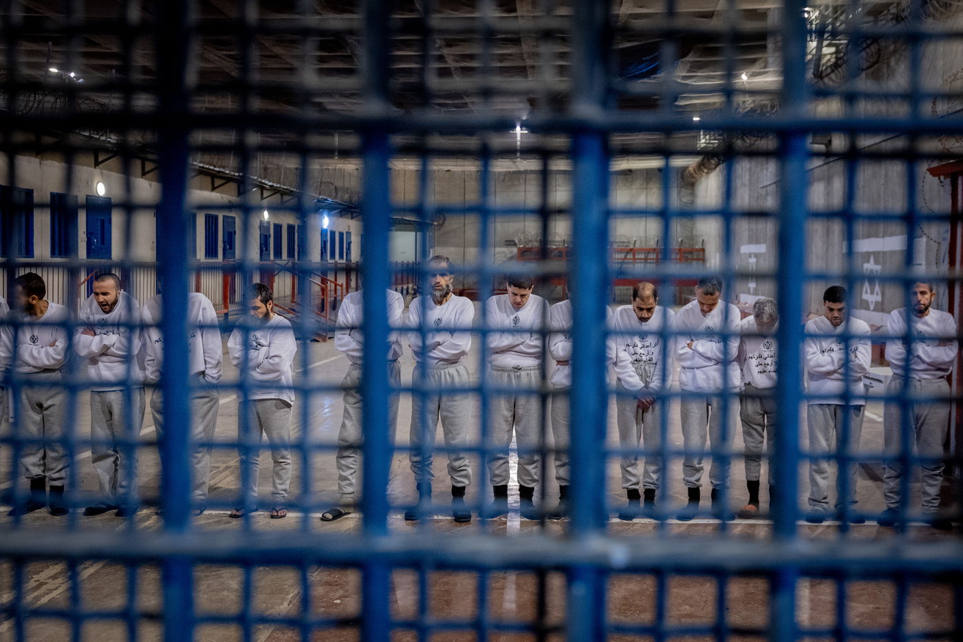 האסירים הביטחוניים בכלא קציעות