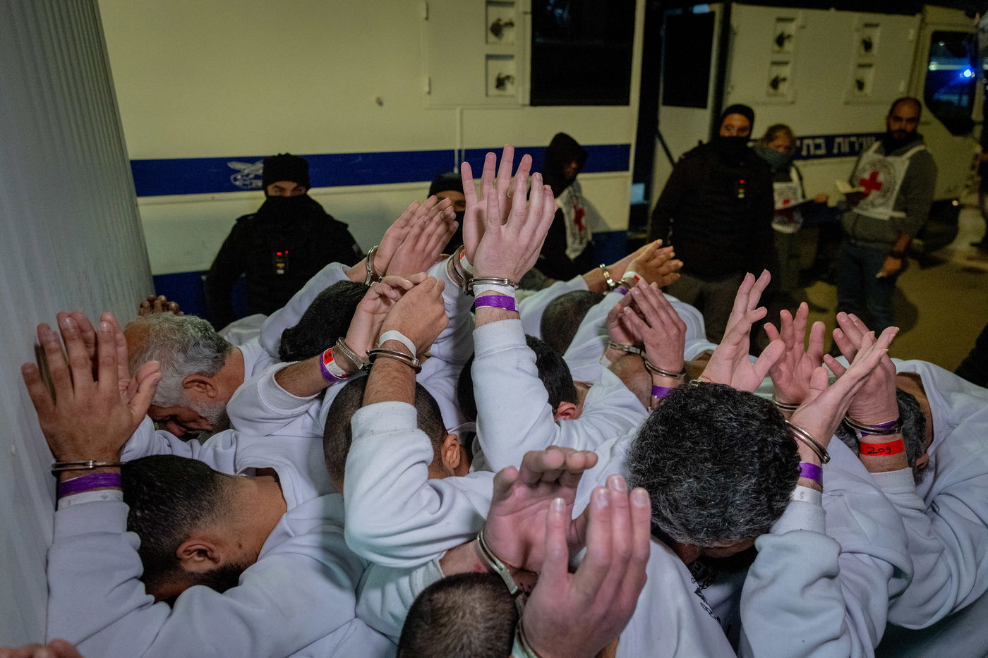 האסירים הביטחוניים בכלא קציעות