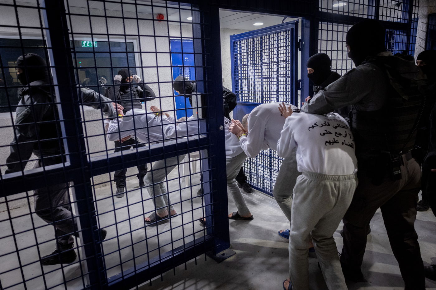 האסירים הביטחוניים בכלא קציעות