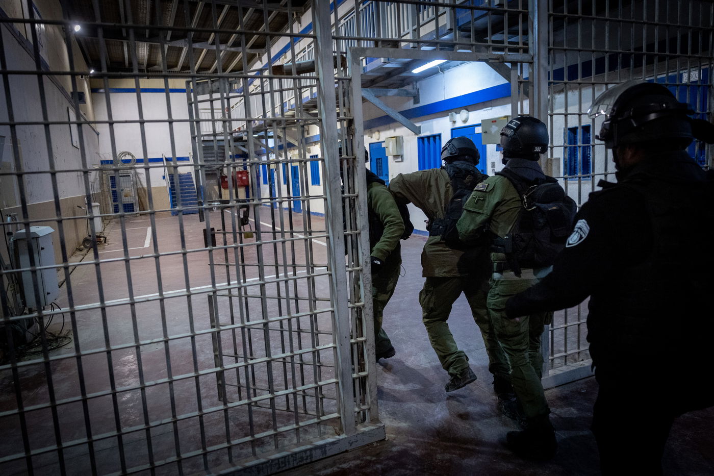 האסירים הביטחוניים בכלא קציעות