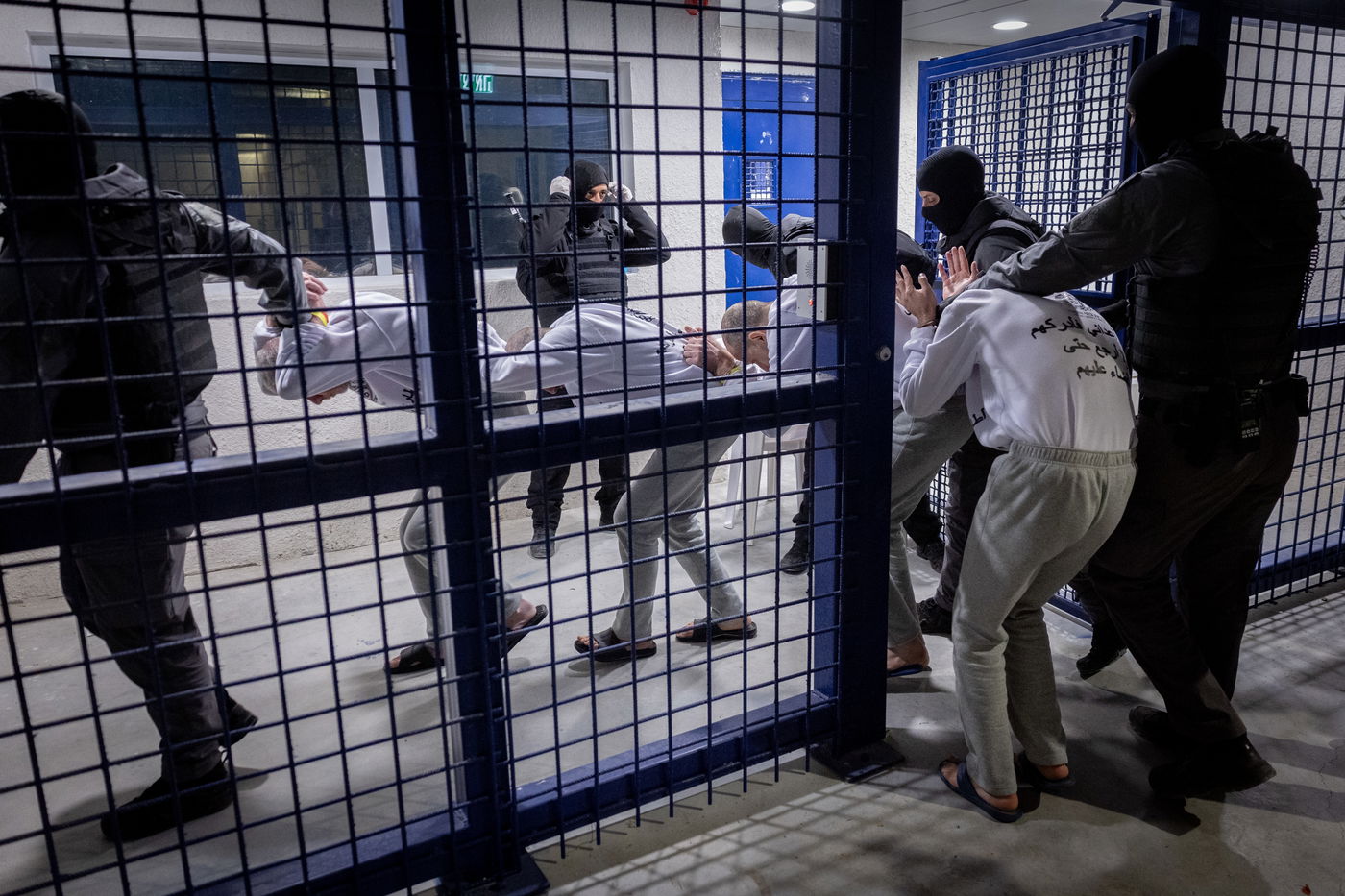 האסירים הביטחוניים בכלא קציעות