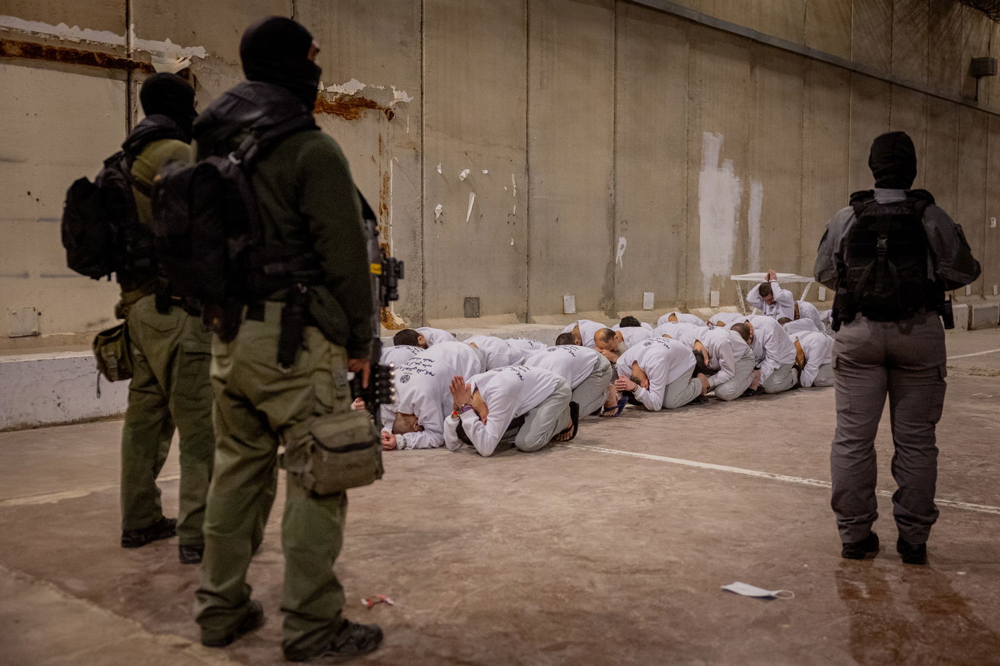 האסירים הביטחוניים בכלא קציעות