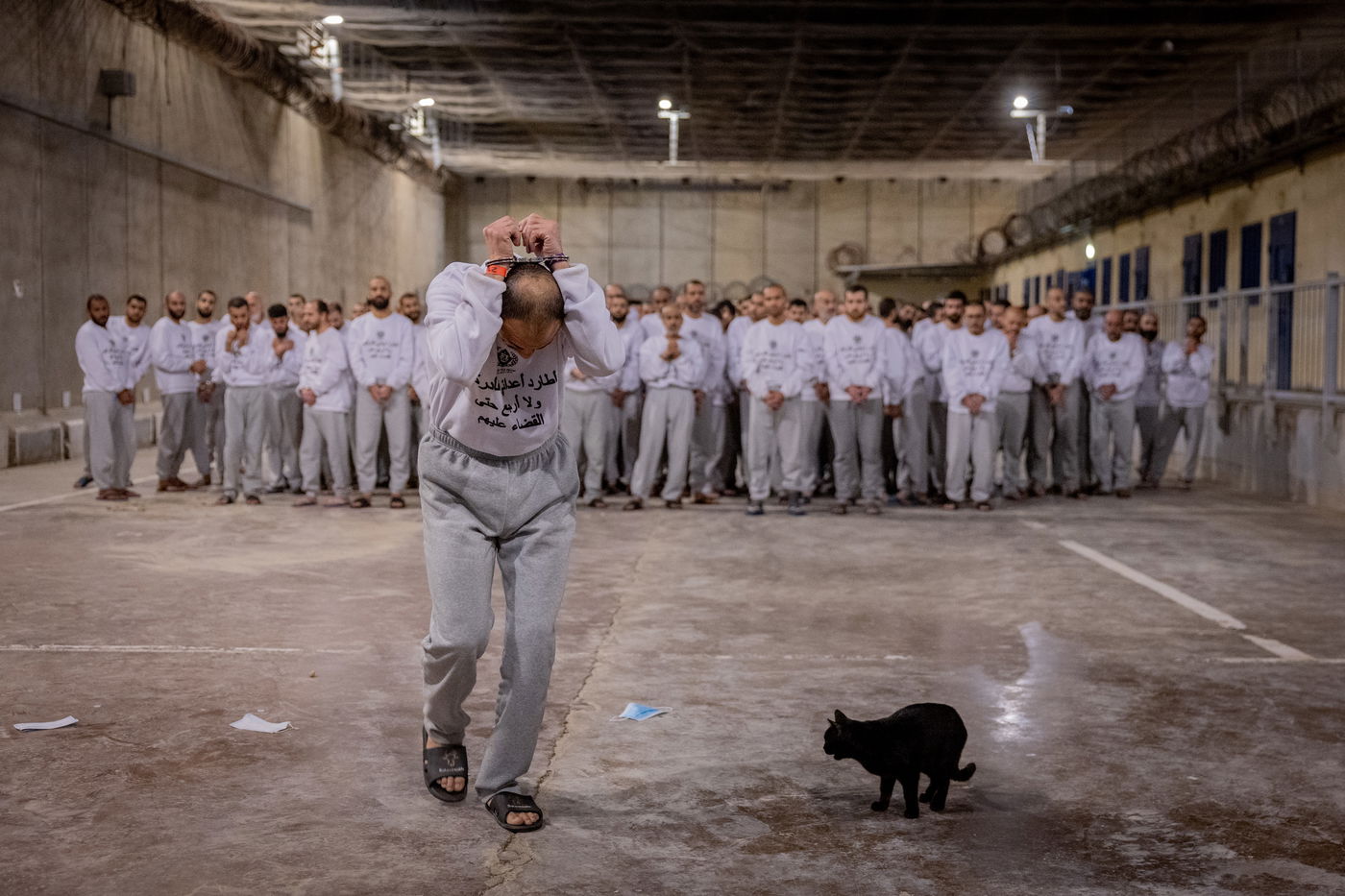 האסירים הביטחוניים בכלא קציעות