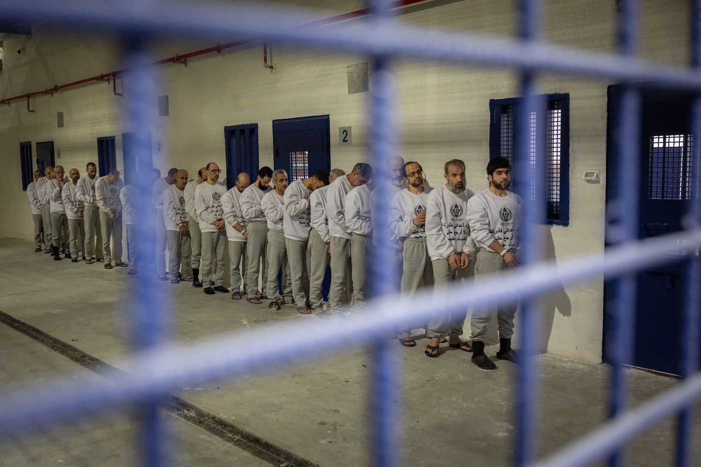 האסירים הביטחוניים בכלא קציעות