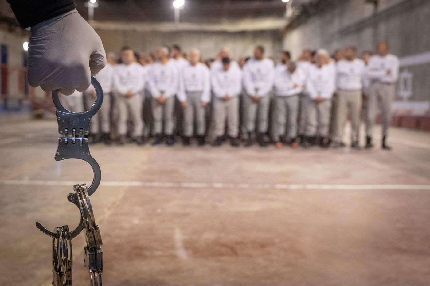 האסירים הביטחוניים בכלא קציעות