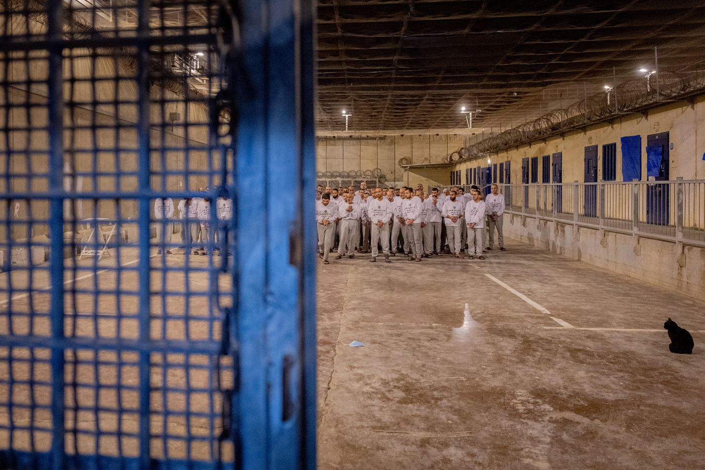 האסירים הביטחוניים בכלא קציעות