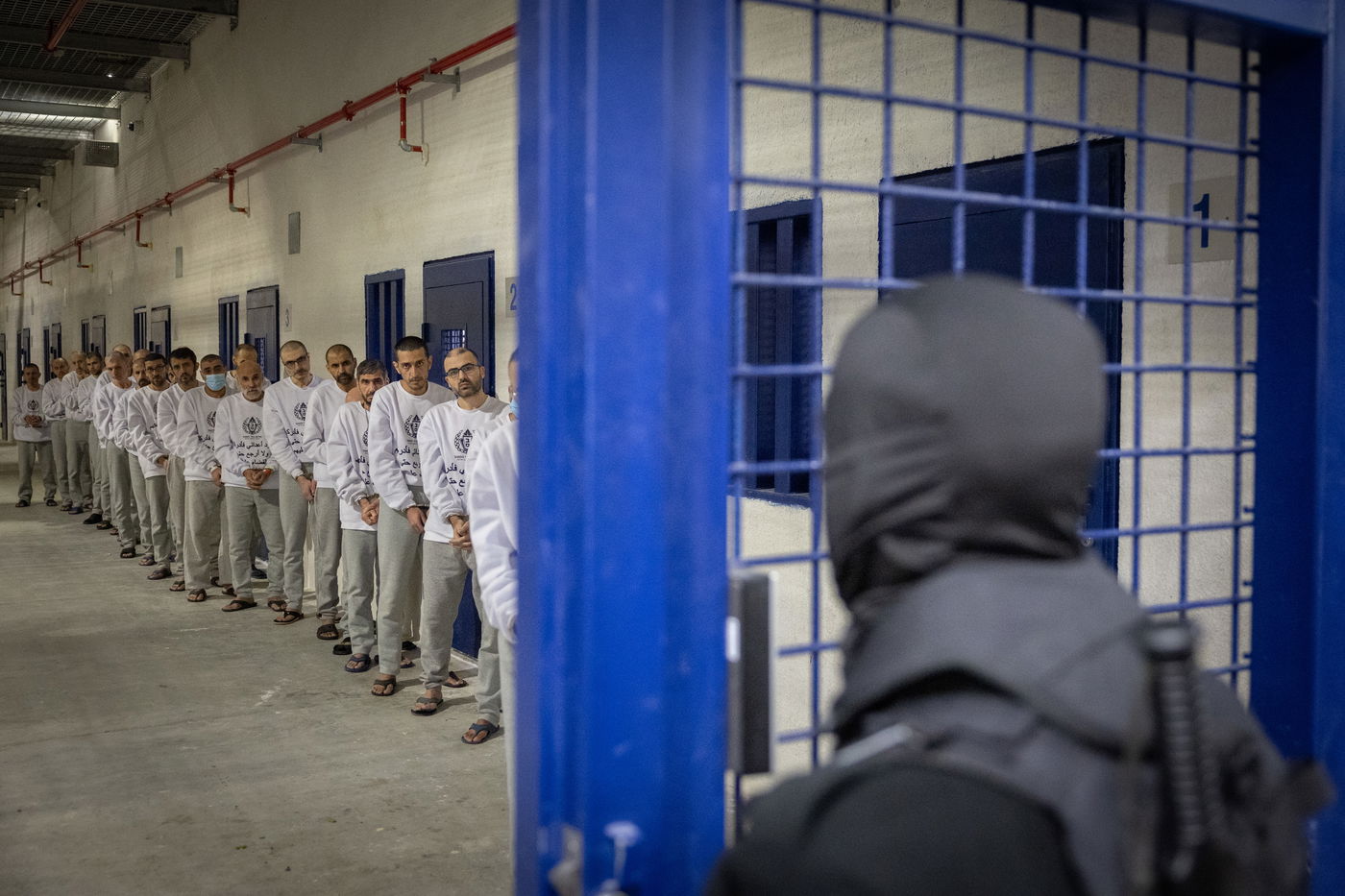 האסירים הביטחוניים בכלא קציעות