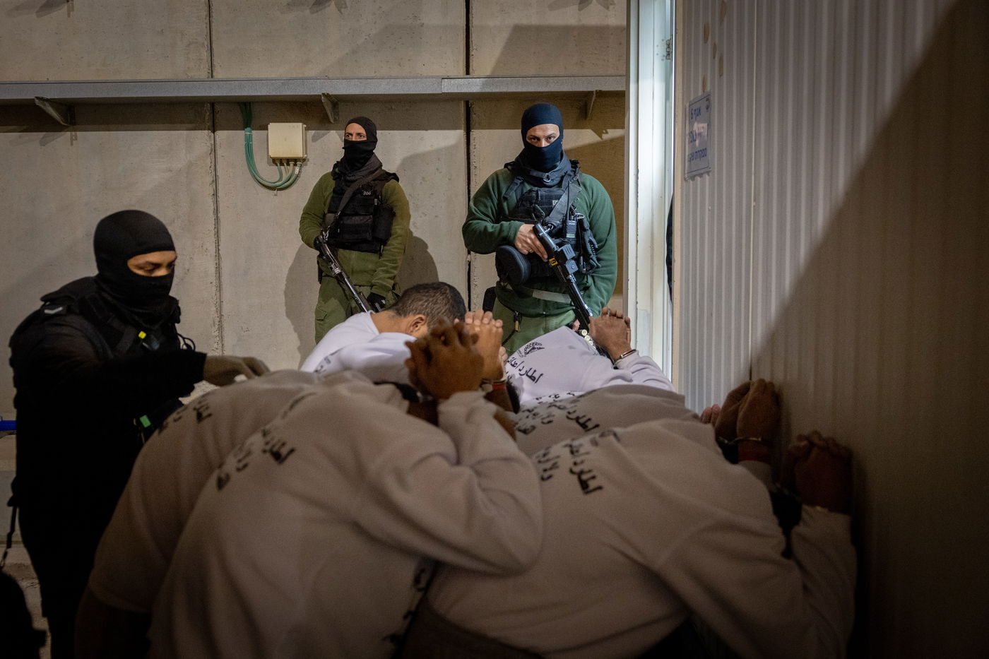 האסירים הביטחוניים בכלא קציעות