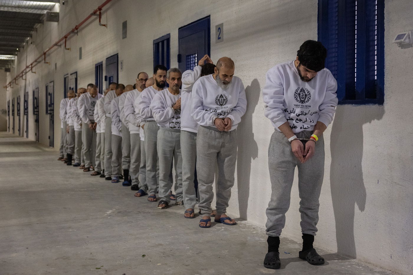 האסירים הביטחוניים בכלא קציעות