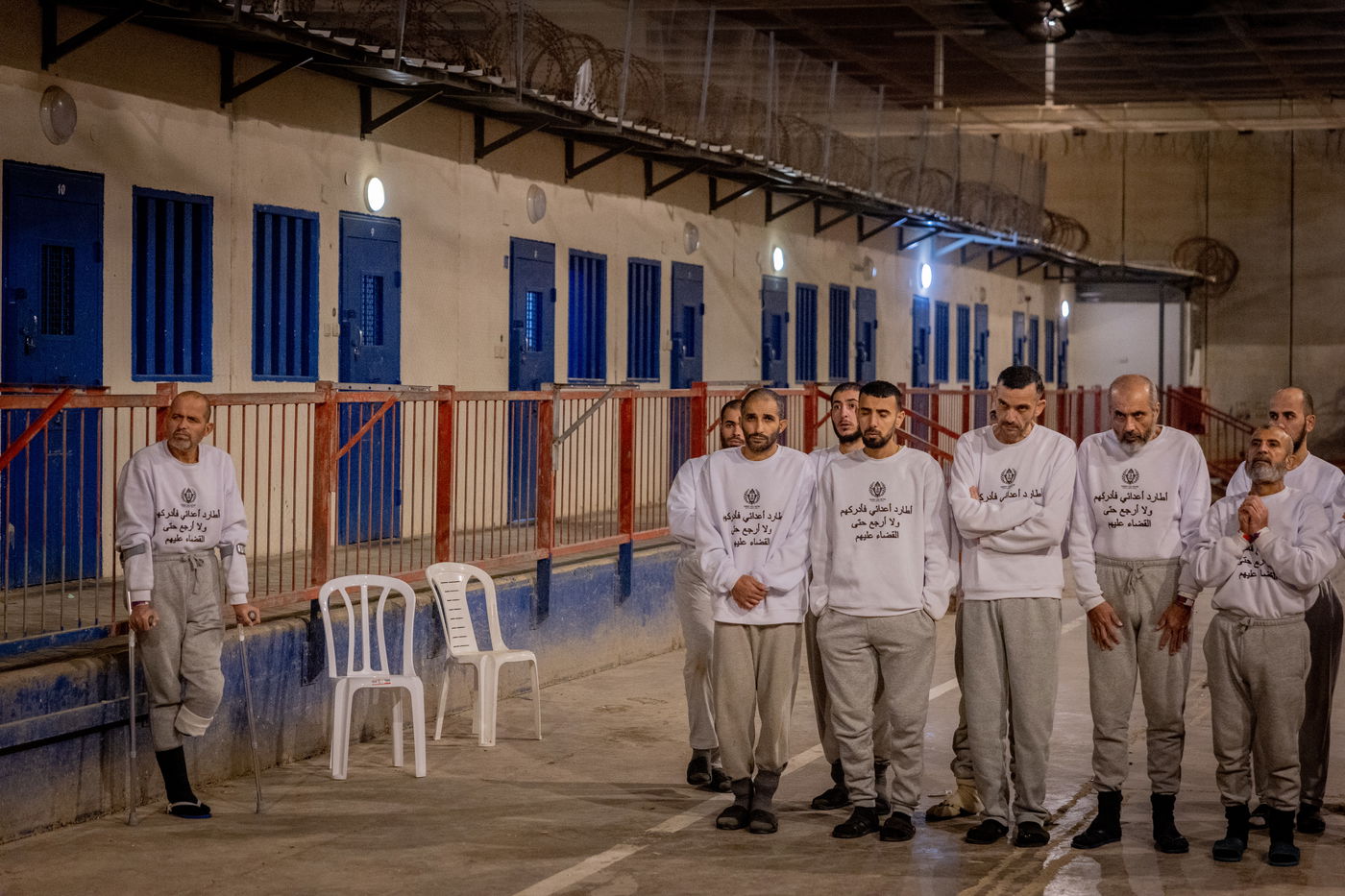 האסירים הביטחוניים בכלא קציעות