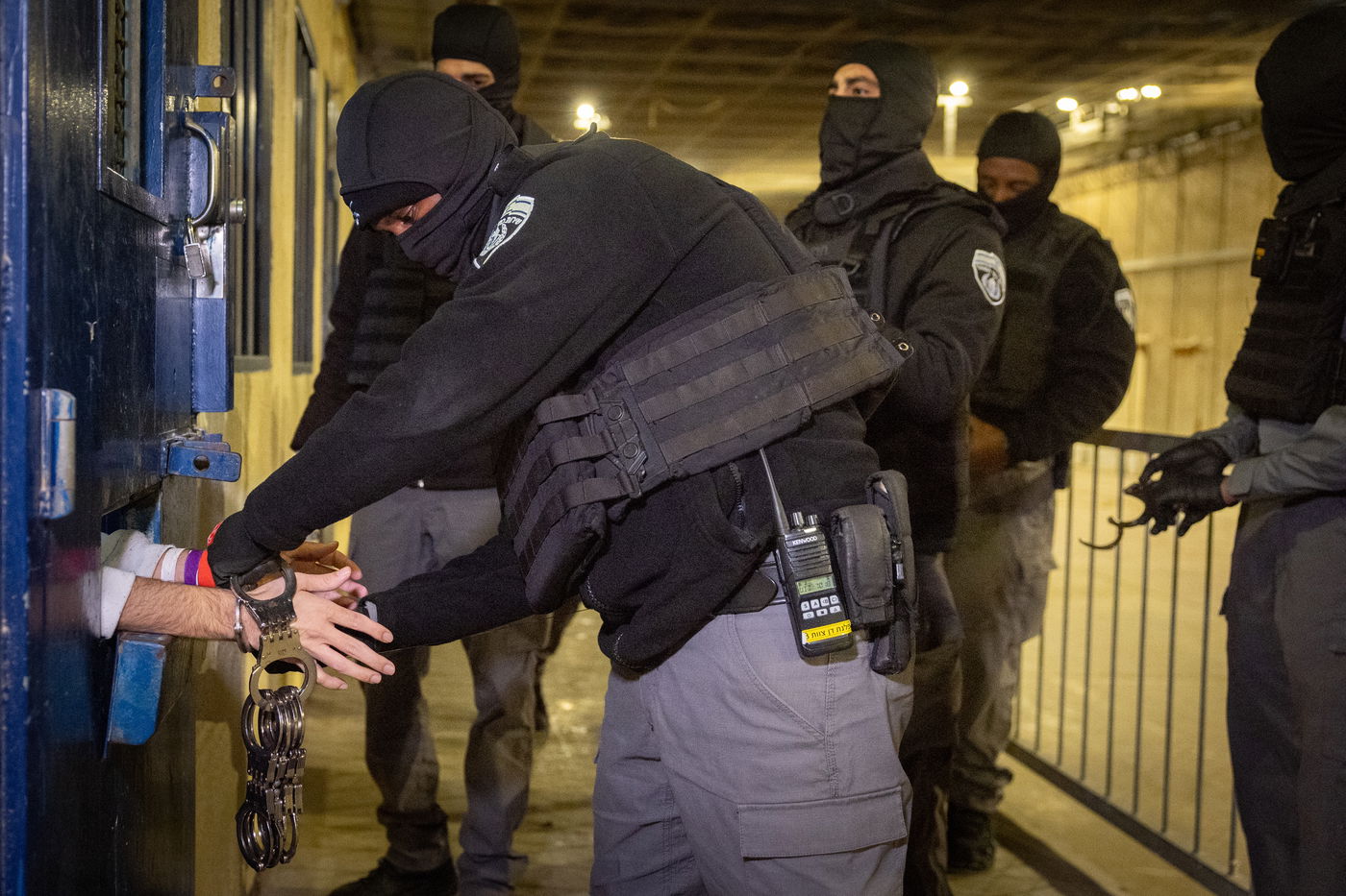 האסירים הביטחוניים בכלא קציעות