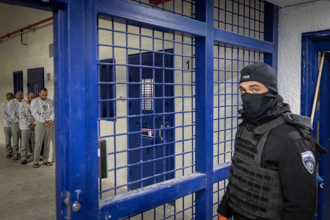 האסירים הביטחוניים בכלא קציעות