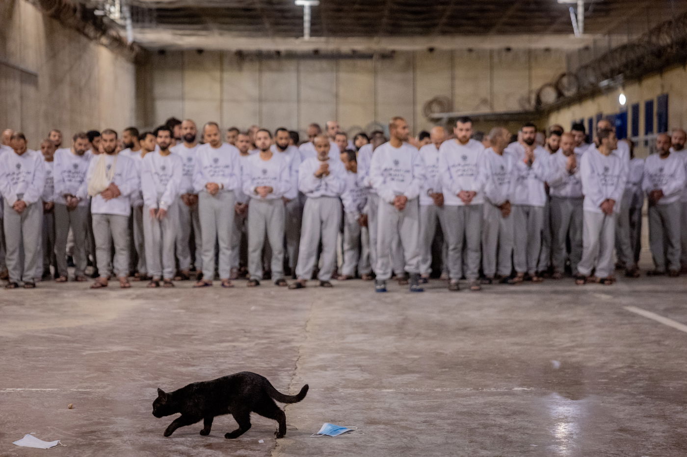 האסירים הביטחוניים בכלא קציעות