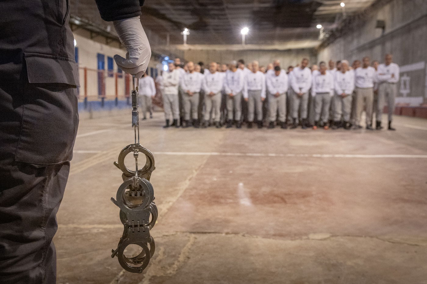 האסירים הביטחוניים בכלא קציעות