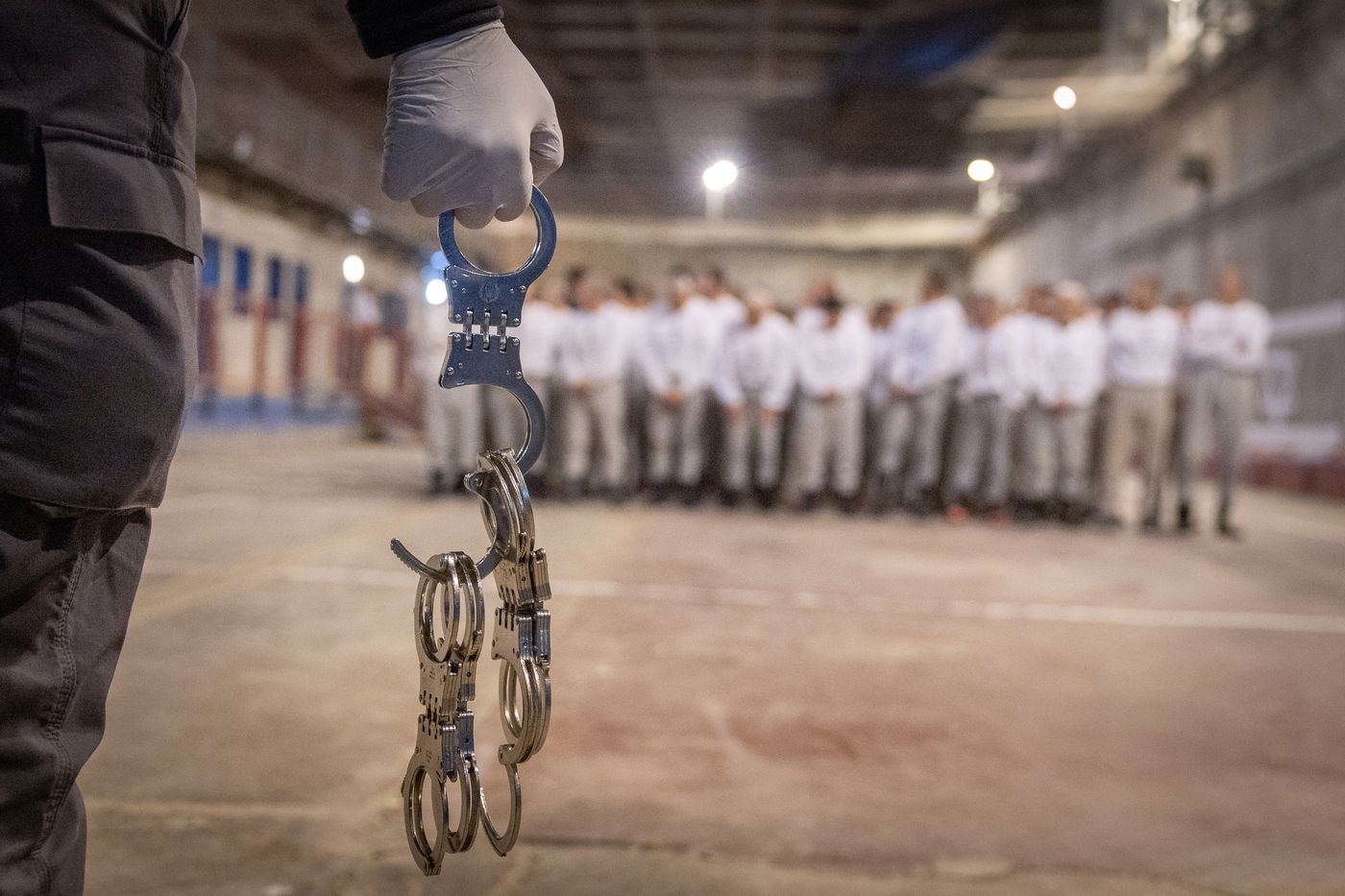 האסירים הביטחוניים בכלא קציעות