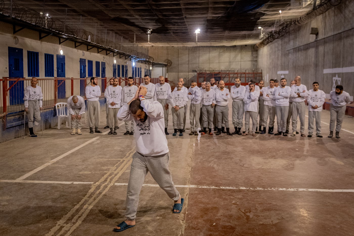 האסירים הביטחוניים בכלא קציעות