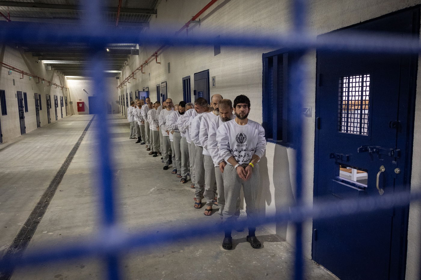 האסירים הביטחוניים בכלא קציעות