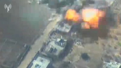 הפצצות צה"ל בעזה. אילוסטרציה