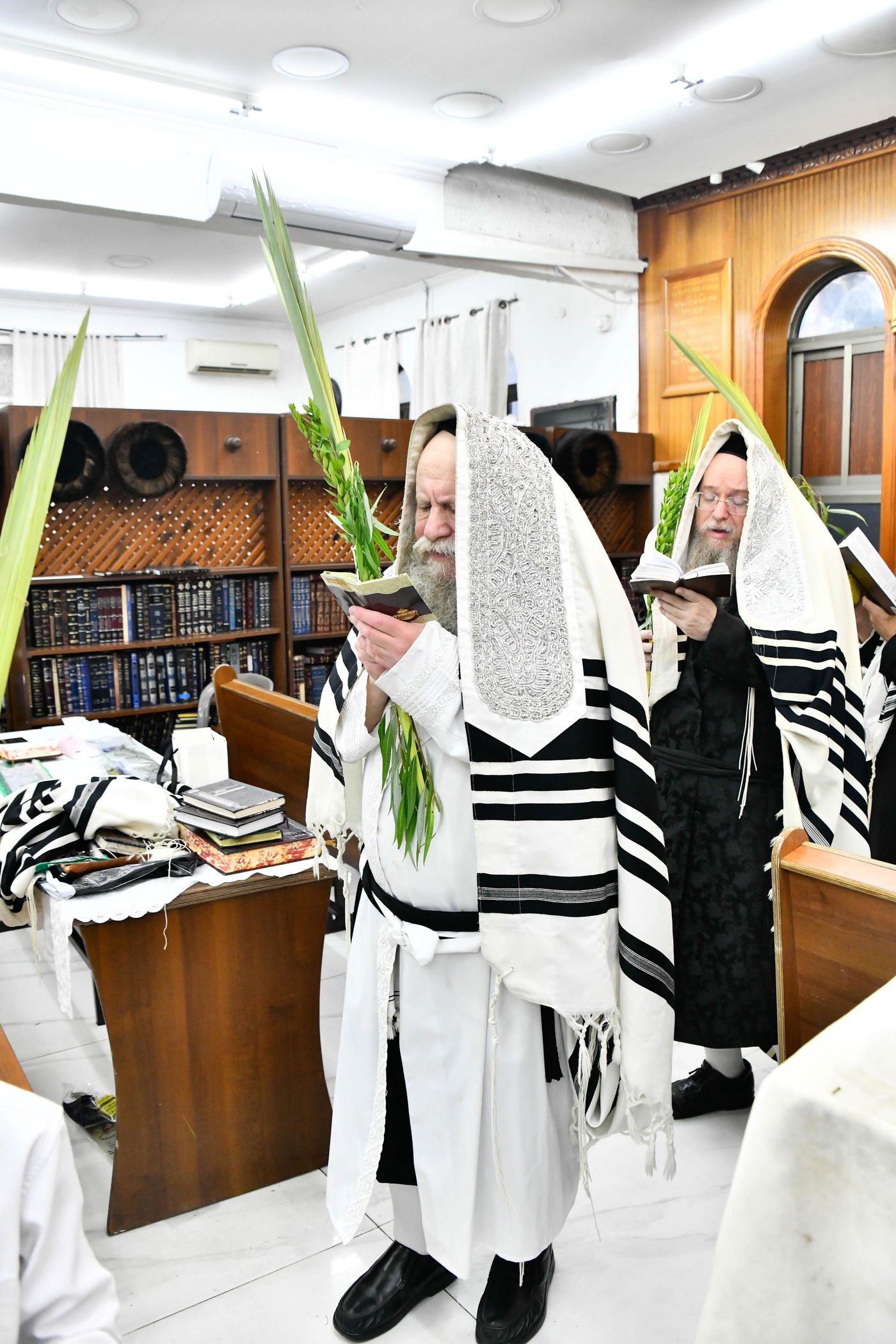 הושענא רבה בחצה"ק קוזמיר