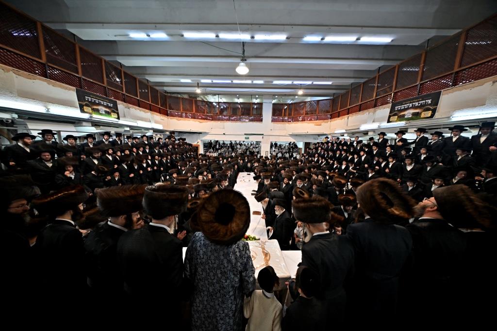 נעילת החג שמחת תורה אצל הגה"צ רבי חיים צבי מייזליש