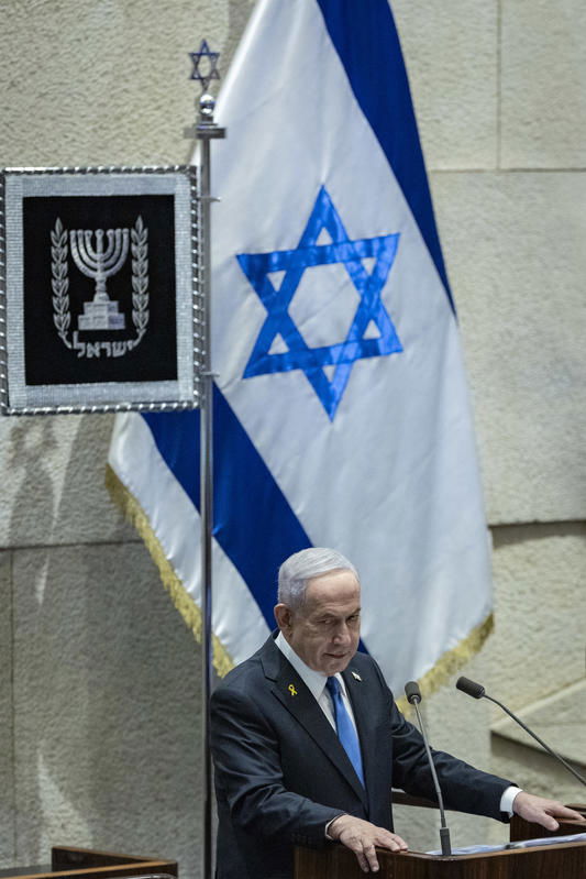 נתניהו בנאומו