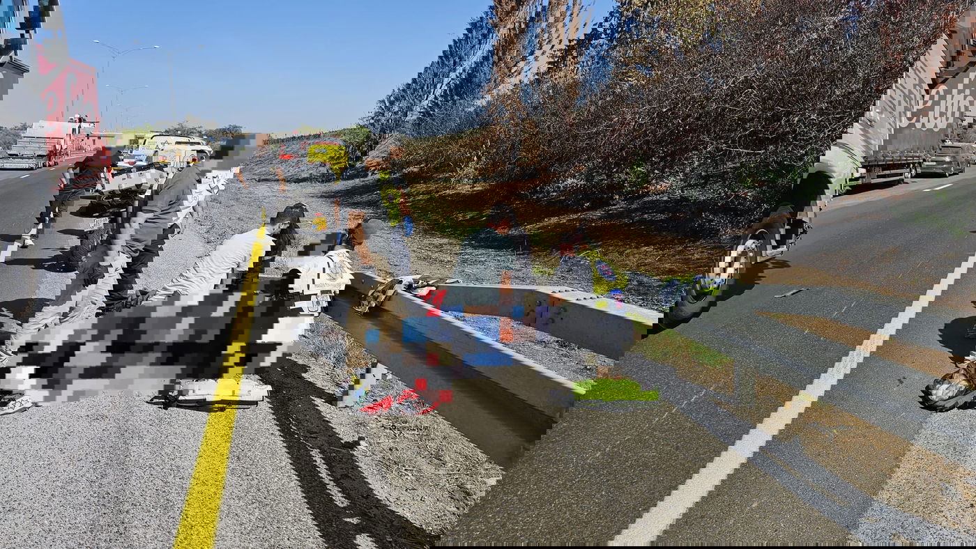 זירת התאונה