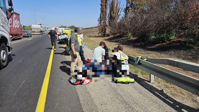 זירת התאונה