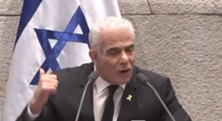 יאיר לפיד קרא לאוחנה "יו"ר חצי כנסת", שבתגובה שיגר לעברו איום | צפו