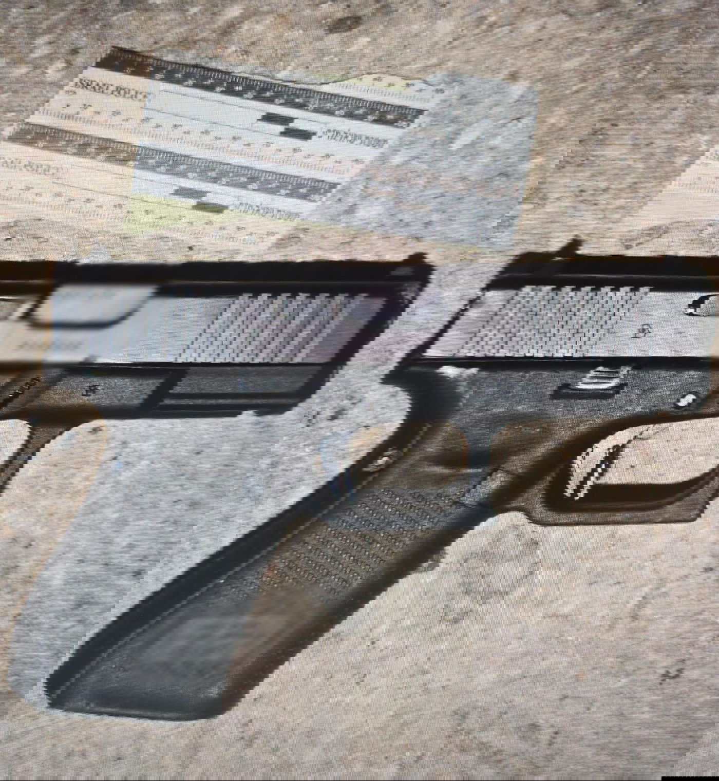 הנשק שנתפס ברשות החשוד